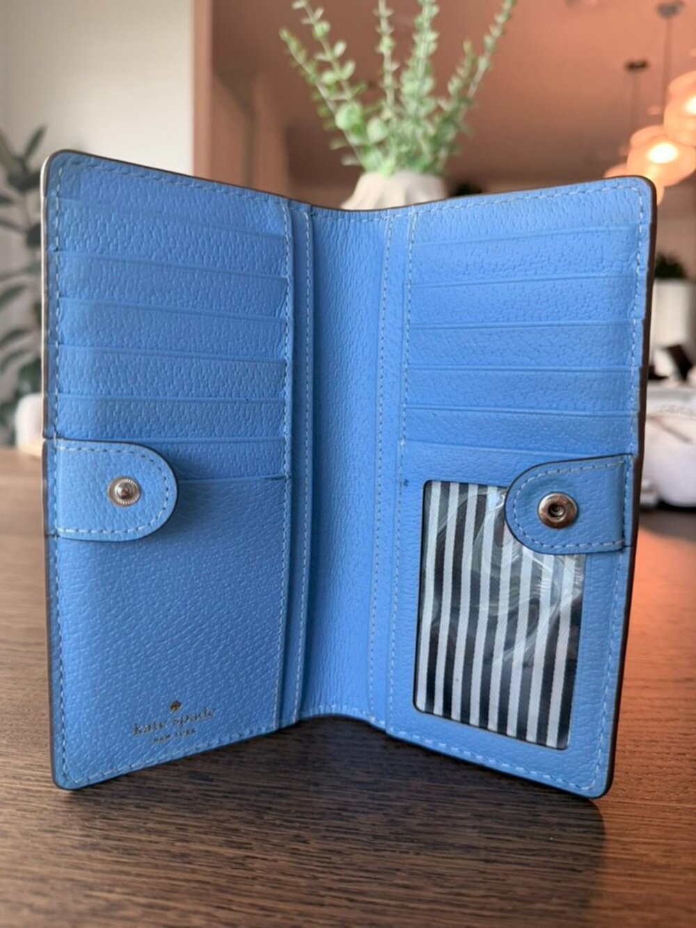 Kate Spade Wallet Sky Blue